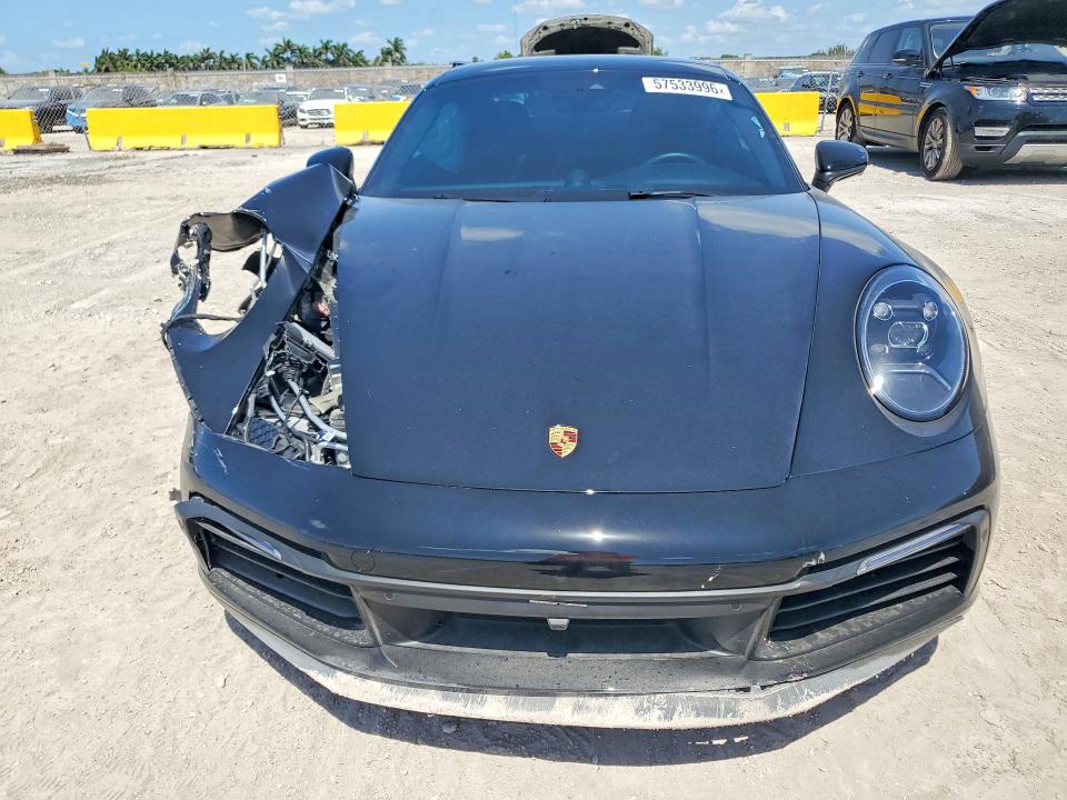 2024 Porsche VIN WP0AB2A91RS279399 COPART salvage auction — FRONT END, Fl - Cert Of Title Slvg Rebuildable, sold $75,500 on 2026-08-19 (photo 5)
