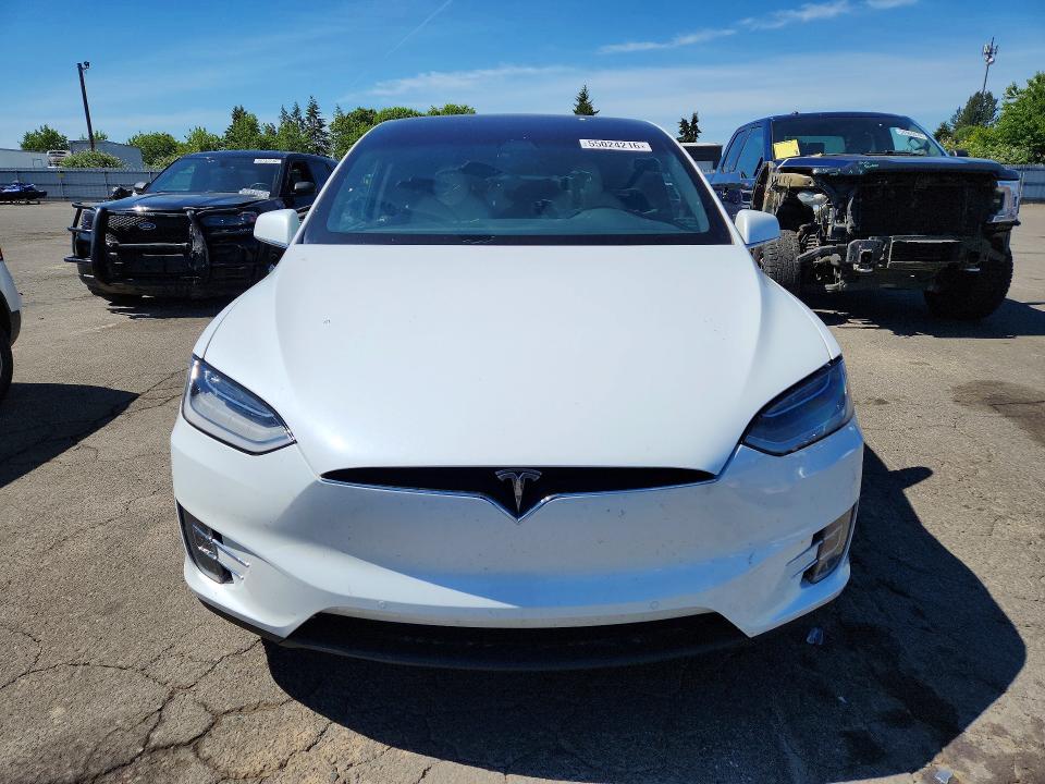 2021 Tesla VIN 5YJXCBE2XMF321630 COPART salvage auction — REAR END, Or - Salvage Title Certificate, sold $18,600 on 2026-07-20 (photo 5)