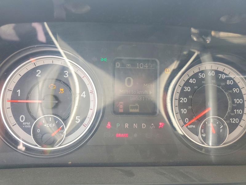 2017 Ram 2500 VIN 3C6UR5CL2HG554214 COPART salvage auction — REAR END, Tx - Salvage Vehicle Title, sold $5,600 on 2026-07-22 (photo 9)