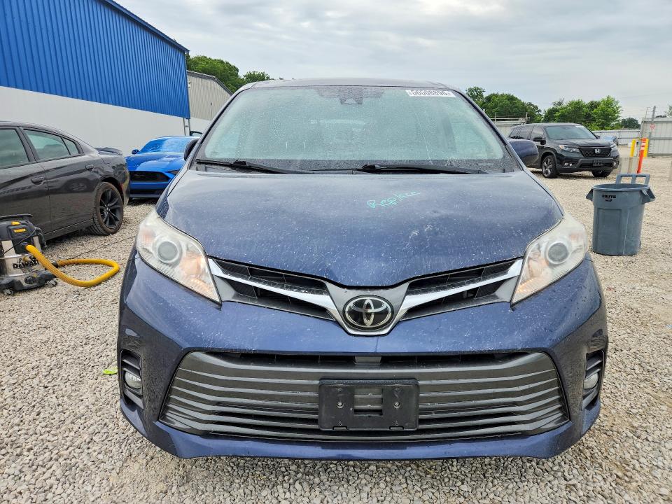 2020 Toyota VIN 5TDYZ3DC9LS039640 COPART salvage auction — HAIL, Id - Salvage Certificate Of Title, sold $150 on 2026-07-15 (photo 5)