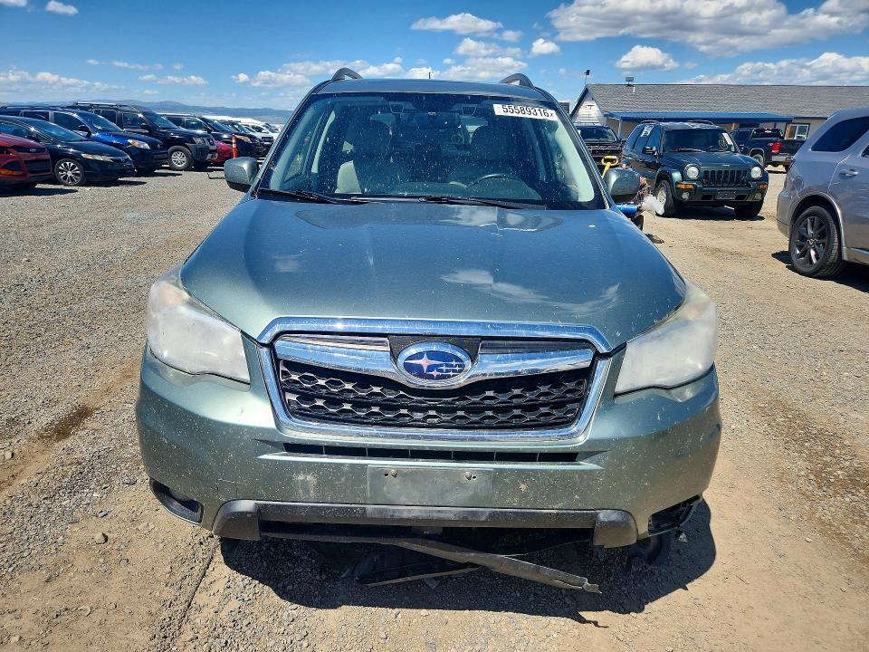 2015 Subaru Forester VIN JF2SJARC3FH453078 COPART salvage auction — FRONT END, Mt - Salvage Certificate Of A Vehic, sold $2,000 on 2026-07-14 (photo 5)