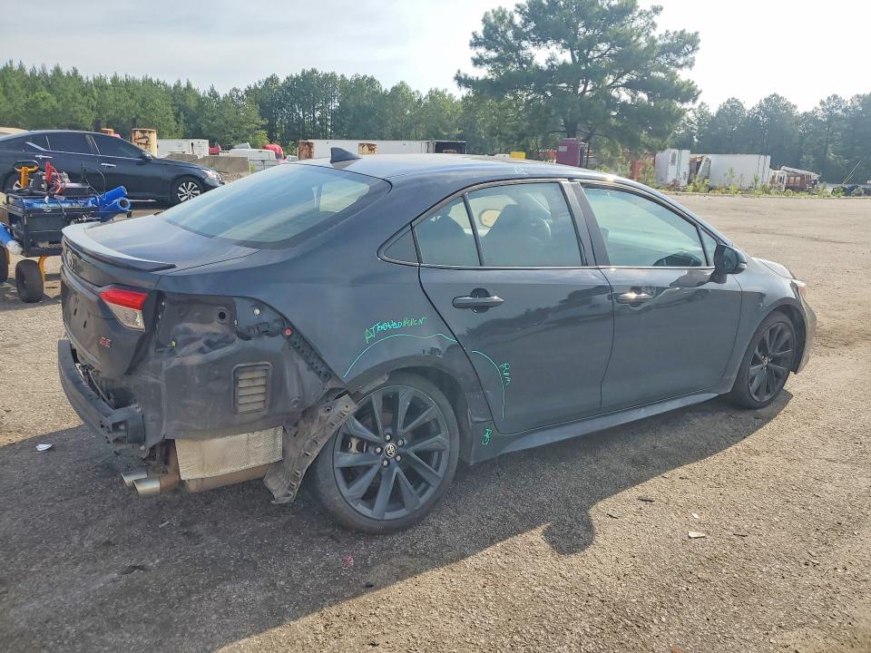 2024 Toyota Corolla VIN 5YFS4MCE1RP184265 COPART salvage auction — REAR END, Sc - Cert Of Title-Salvage, sold $6,800 on 2026-07-31 (photo 3)