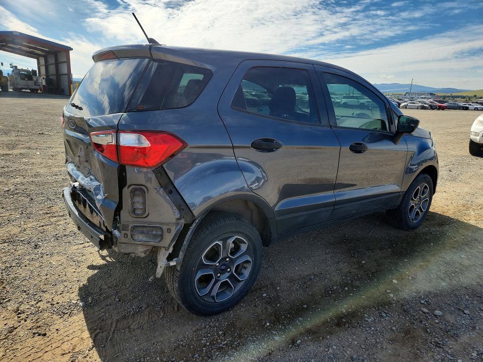 2021 Ford VIN MAJ6S3FL8MC398544 COPART salvage auction — REAR END, Mt - Salvage Certificate Of A Vehic, sold $275 on 2026-07-28 (photo 3)