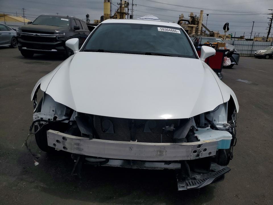 2016 Lexus Is VIN JTHBA1D29G5025174 COPART salvage auction — FRONT END, Ca - Salvage Certificate, sold $5,300 on 2026-07-08 (photo 5)