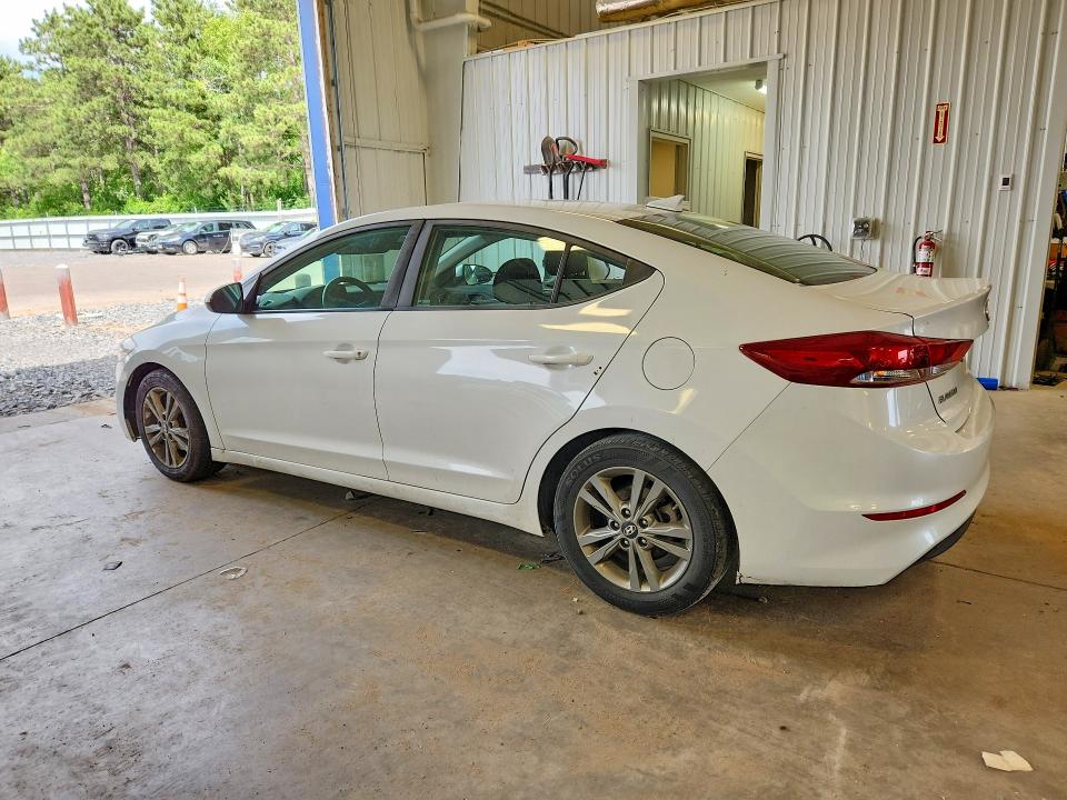 2018 Hyundai Elantra VIN 5NPD84LF1JH356625 COPART salvage auction — VANDALISM, Id - Salvage Certificate Of Title, sold $350 on 2026-07-28 (photo 2)