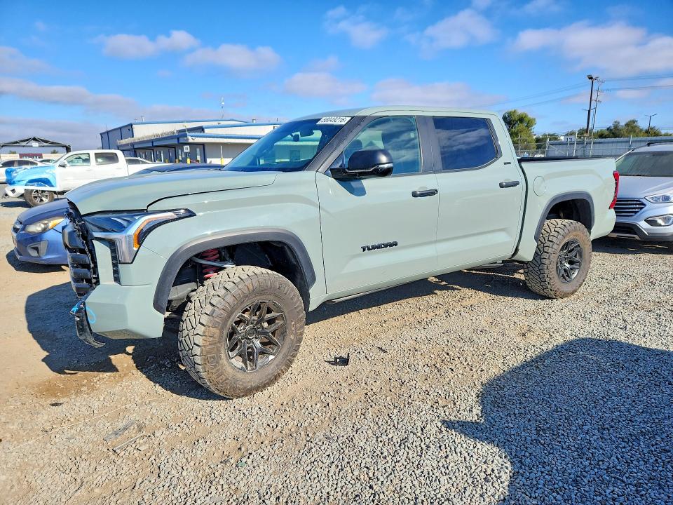 2024 Toyota Tundra VIN 5TFLA5DB2RX204712 COPART salvage auction — FRONT END, Ca - Salvage Certificate, sold $25,000 on 2026-07-15 (photo 1)