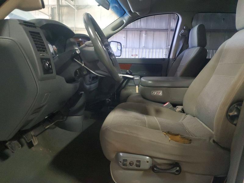 2006 Dodge Ram VIN 3D7MX48C76G101081 COPART salvage auction — HAIL, Mo - Salvage Certificate Of Title, sold $7,700 on 2026-08-21 (photo 7)