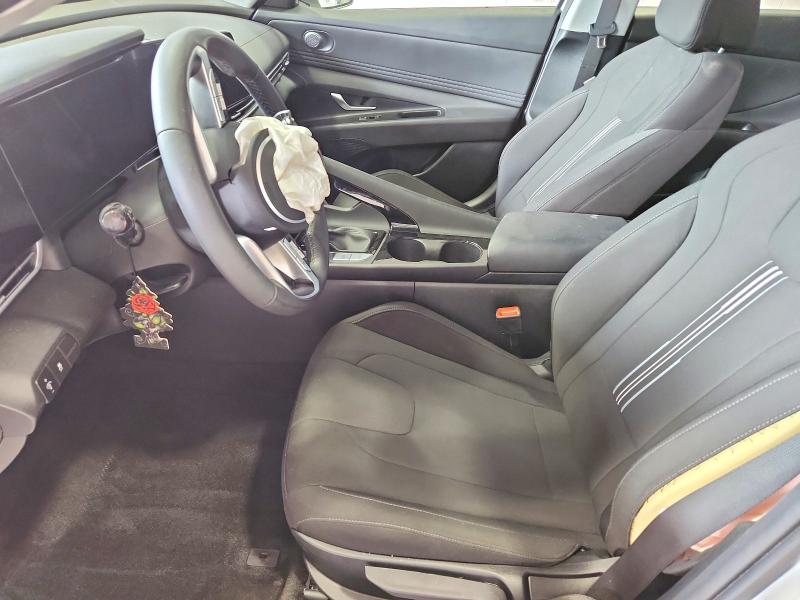 2024 Hyundai Elantra VIN KMHLS4DG1RU770053 COPART salvage auction — FRONT END, Va - Cert Of Title - Salvage, sold $1,250 on 2026-07-24 (photo 7)