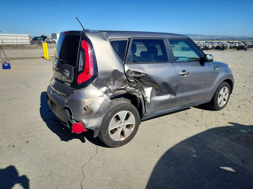 2014 Kia Soul VIN KNDJN2A26E7019751 COPART salvage auction — SIDE, Ca - Salvage Certificate, sold $850 on 2026-07-13 (photo 3)