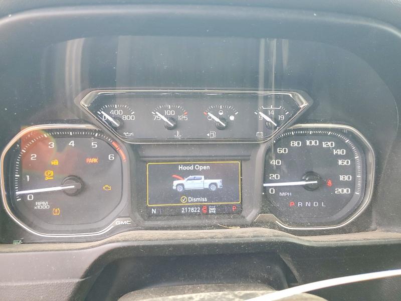 2020 Gmc SIERRA VIN 1GT19ME76LF177113 COPART salvage auction — FRONT END, Ia - Cert Of Title-Salvage Title, sold $2,200 on 2026-07-24 (photo 9)
