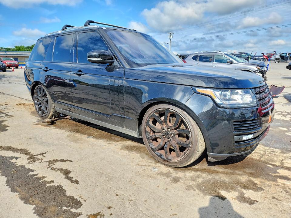 2016 Land rover RANGE ROVER VIN SALGS2EF3GA265963 COPART salvage auction — FRONT END, Tn - Salvage Certificate, sold $3,250 on 2026-07-27 (photo 4)