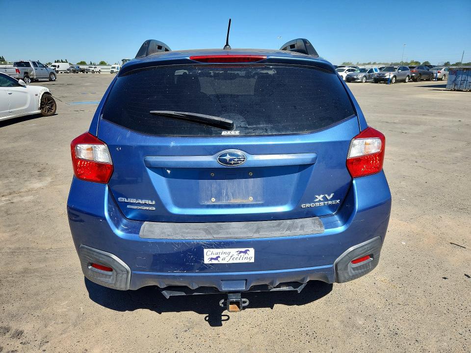 2014 Subaru Xv VIN JF2GPACC0E8293947 COPART salvage auction — SIDE, Ca - Salvage Certificate, sold $1,500 on 2026-07-20 (photo 6)