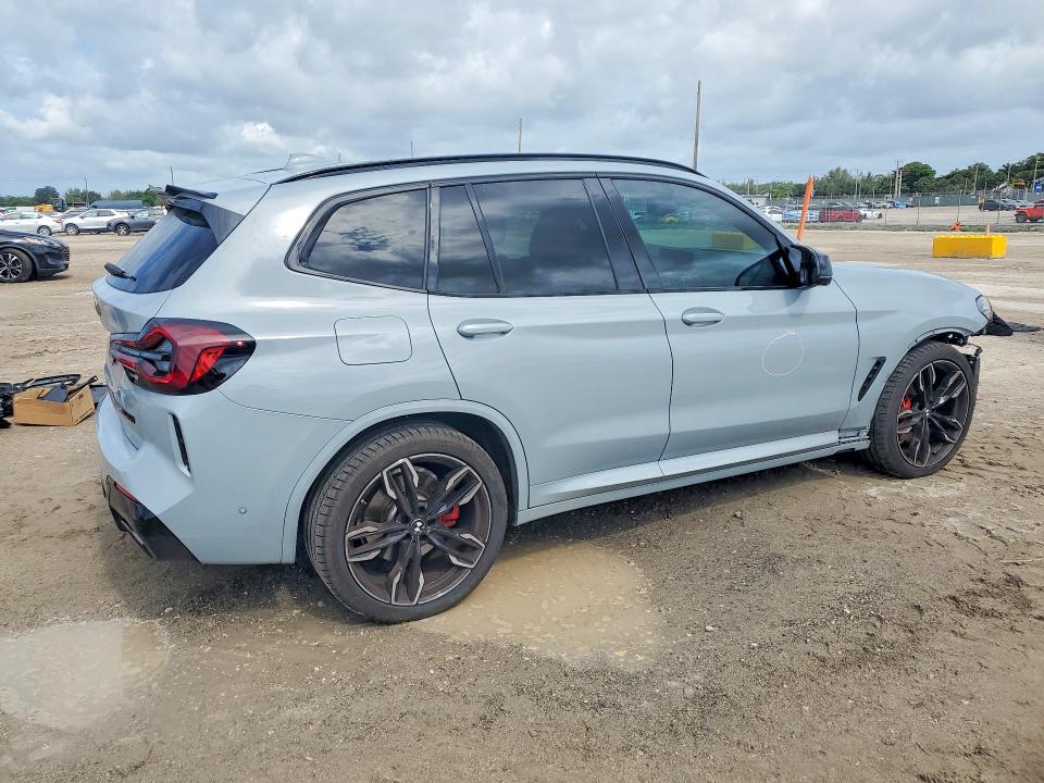 2022 BMW X3 VIN 5UX83DP06N9J46427 COPART salvage auction — FRONT END, Fl - Cert Of Title Slvg Rebuildable, sold $23,700 on 2026-07-07 (photo 3)