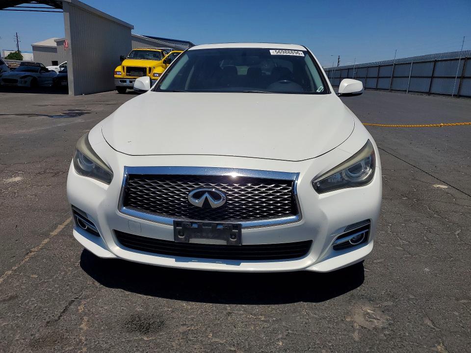 2015 Infiniti VIN JN1BV7AP3FM333392 COPART salvage auction — SIDE, Ca - Salvage Certificate, sold $550 on 2026-07-30 (photo 5)