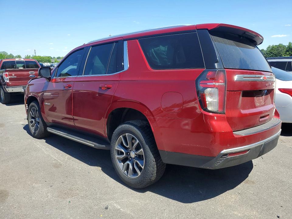 2021 Chevrolet Tahoe VIN 1GNSKNKD1MR184082 COPART salvage auction — FRONT END, NJ - CERT OF TITLE-SALVAGE, sold $14,100 on 2026-07-30 (photo 2)