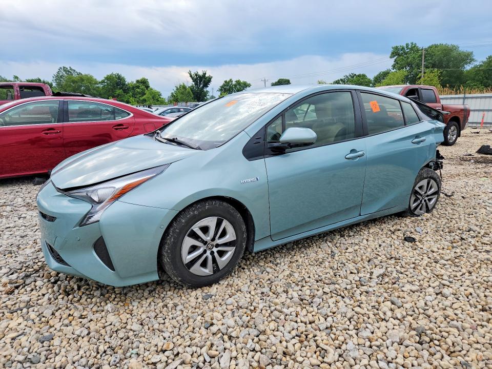 2017 Toyota Prius VIN JTDKBRFU7H3045092 COPART salvage auction — REAR END, Il - Salvage Certificate, sold $2,250 on 2026-07-08 (photo 1)