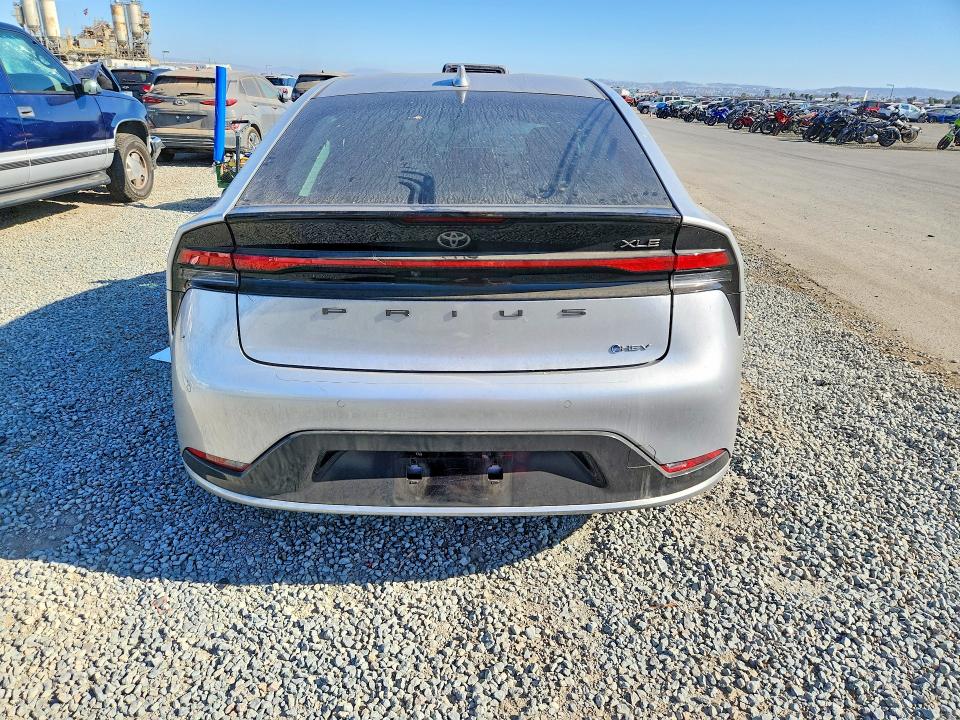 2023 Toyota Prius VIN JTDACAAU6P3008261 COPART salvage auction — FRONT END, Ca - Salvage Certificate, sold $8,100 on 2026-07-24 (photo 6)