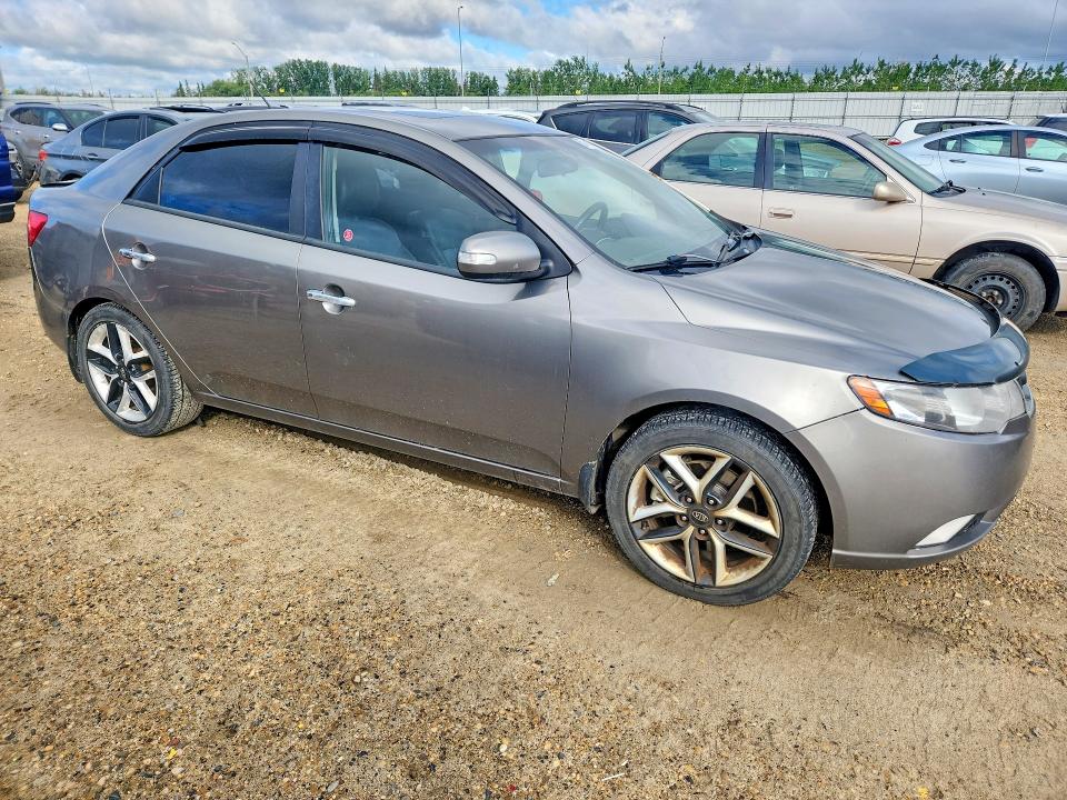 2010 Kia Forte VIN KNAFW4A39A5237273 COPART salvage auction — REAR END, Ab - Bos - Salvage, sold $375 on 2026-07-09 (photo 4)