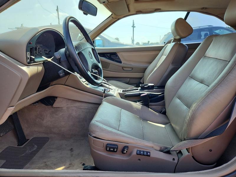 1992 BMW 850 VIN WBAEG2318NCB74213 COPART salvage auction — MINOR DENT/SCRATCHES, CA - DIS/DLR/EXP ONLY CLEAN TITLE (P), sold $14,500 on 2026-07-13 (photo 7)