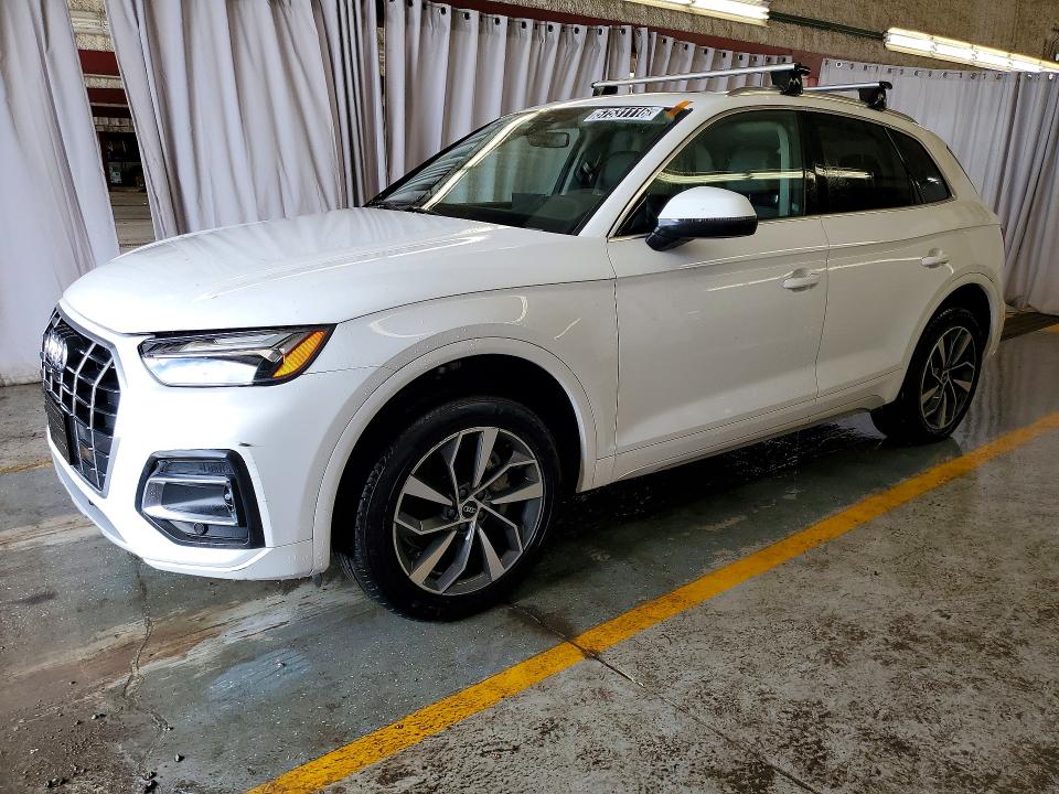 2021 Audi Q5 VIN WA1BAAFY1M2021470 COPART salvage auction — NORMAL WEAR, IL - CERTIFICATE OF TITLE, sold $9,100 on 2026-07-16 (photo 1)