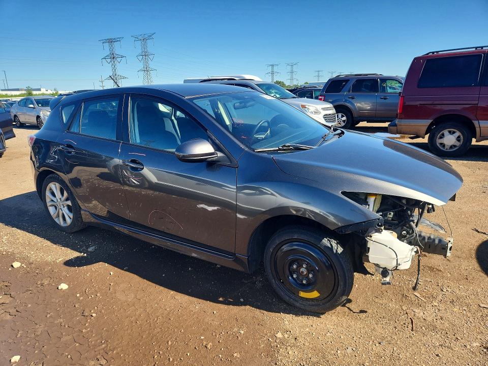 2011 Mazda 3 VIN JM1BL1K52B1414263 COPART salvage auction — FRONT END, Wv - Salvage Certificate, sold $375 on 2026-07-28 (photo 4)