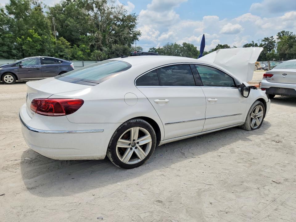 2014 Volkswagen Passat cc VIN WVWBP7AN0EE516666 COPART salvage auction — FRONT END, Fl - Cert Of Title Slvg Rebuildable, sold $375 on 2026-07-14 (photo 3)
