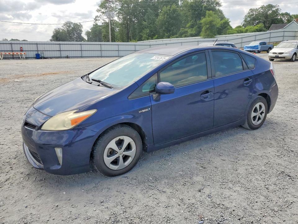 2013 Toyota Prius VIN JTDKN3DU0D1729494 COPART salvage auction — MINOR DENT/SCRATCHES, Sc - Dealer Only Clean Title, sold $1,300 on 2026-07-29 (photo 1)