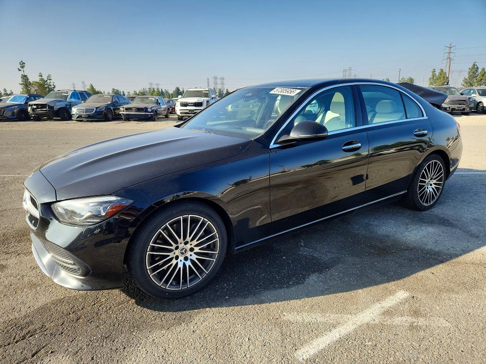 2023 Mercedes-benz C-klasse VIN W1KAF4HB4PR093035 — COPART salvage auction photo