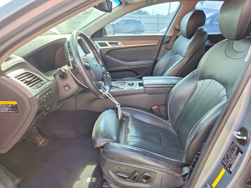 2017 Genesis G80 VIN KMHGN4JE7HU206420 COPART salvage auction — REAR END, Tx - Salvage Vehicle Title, sold $2,000 on 2026-07-15 (photo 7)