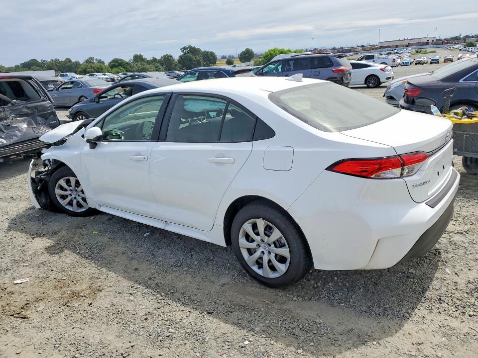 2026 Toyota Corolla VIN JTDBCMFE4T3146897 COPART salvage auction — FRONT END, Ca - Salvage Certificate, sold $3,850 on 2026-07-14 (photo 2)