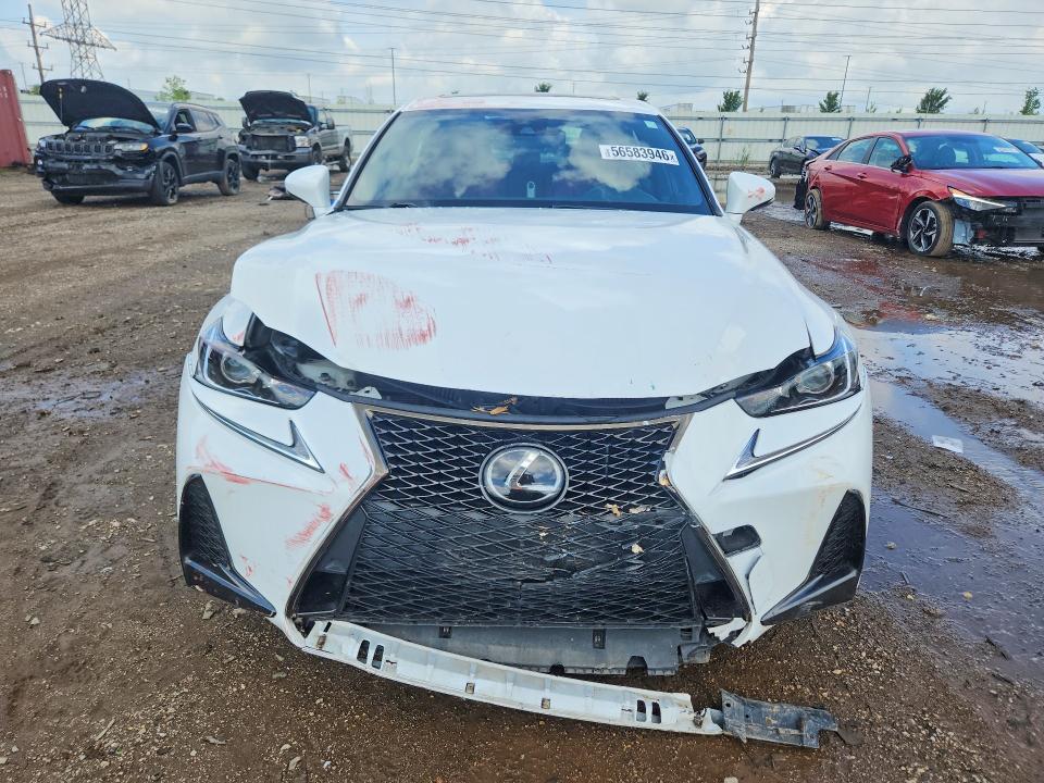 2020 Lexus Is VIN JTHG81F25L5040845 COPART salvage auction — FRONT END, Il - Salvage Certificate, sold $7,700 on 2026-07-21 (photo 5)