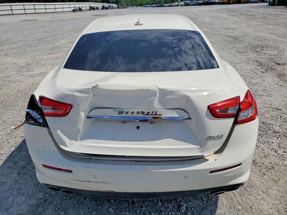 2018 Maserati VIN ZAM57XSA6J1285018 COPART salvage auction — REAR END, Nc - Salvage Certificate Of Title, sold $1,200 on 2026-07-29 (photo 6)