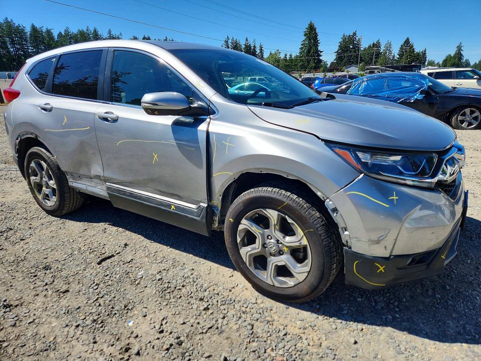 2018 Honda Cr-v VIN 2HKRW2H86JH641086 COPART salvage auction — FRAME DAMAGE, Wa - Bill Of Sale, sold $6,600 on 2026-07-02 (photo 4)