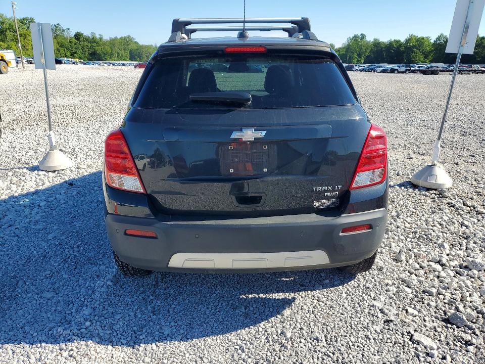 2015 Chevrolet Trax VIN KL7CJRSB3FB143130 COPART salvage auction — FRONT END, Oh - Certificate Of Title, sold $450 on 2026-07-24 (photo 6)