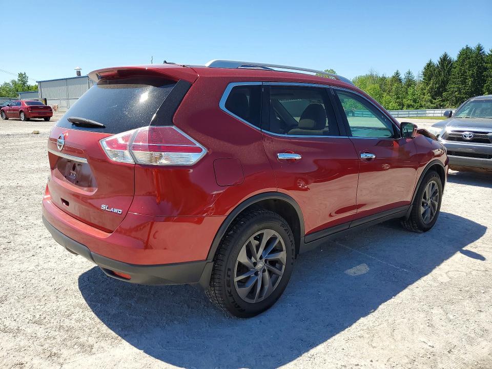 2016 Nissan VIN 5N1AT2MV7GC831013 COPART salvage auction — FRONT END, Ny - Mv-907A Salvage Certificate, sold $1,200 on 2026-07-06 (photo 3)