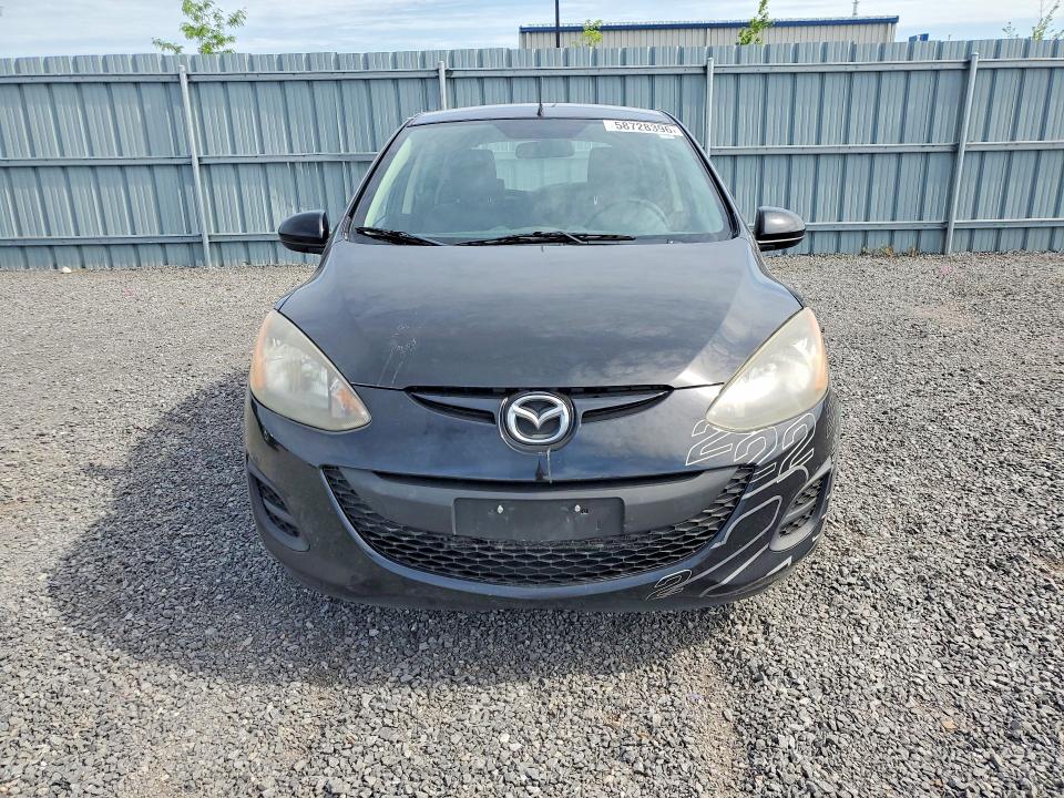 2011 Mazda 2 VIN JM1DE1HY1B0104289 COPART salvage auction — REAR END, On - Permit No Brand - Unfit, sold $525 on 2026-07-09 (photo 5)