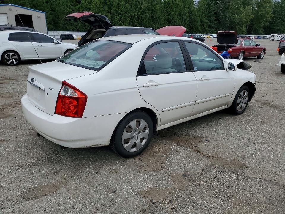 2005 Kia Spectra VIN KNAFE121855139338 COPART salvage auction — FRONT END, Wa - Bill Of Sale, sold $250 on 2026-07-06 (photo 3)