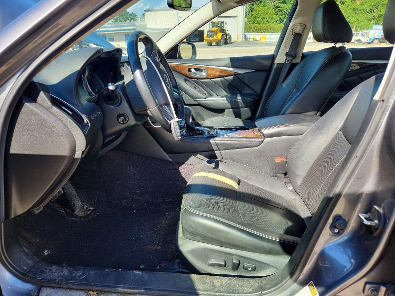 2015 Infiniti VIN JN1BV7AP4FM340528 COPART salvage auction — FRONT END, Ma - Cert Of Title-Reconstrctd Coll, sold $2,900 on 2026-07-16 (photo 7)