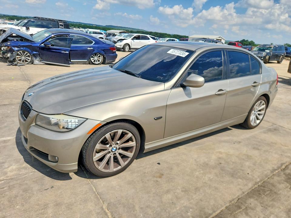 2011 BMW 3er VIN WBAPH7G51BNM58375 COPART salvage auction — REAR END, Tx - Salvage Vehicle Title, sold $1,200 on 2026-07-30 (photo 1)