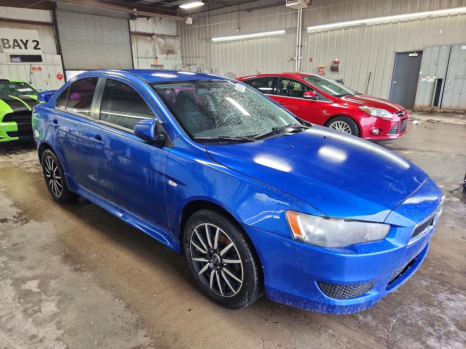 2011 Mitsubishi Lancer VIN JA32U2FU2BU044532 COPART salvage auction — FRONT END, Il - Salvage Certificate, sold $500 on 2026-07-21 (photo 4)