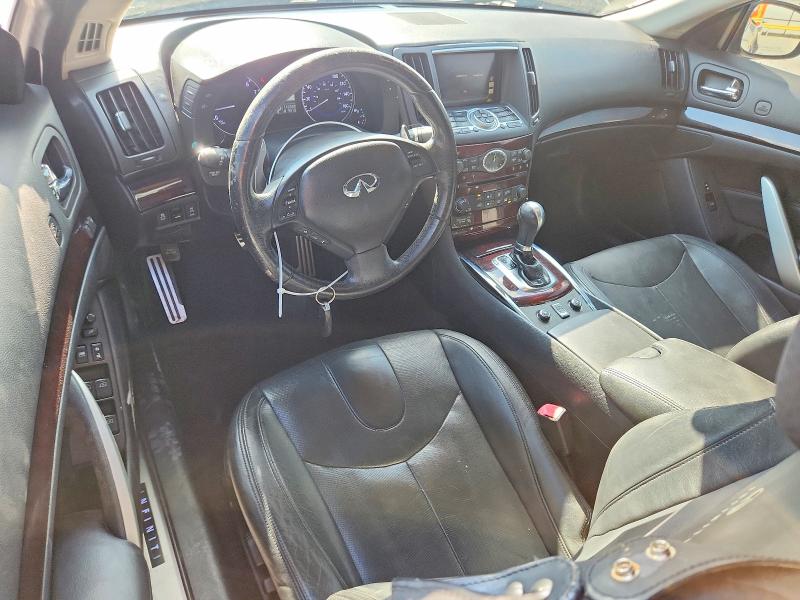 2011 Infiniti G VIN JN1CV6FE8BM951629 COPART salvage auction — REAR END, Tx - Salvage Vehicle Title, sold $925 on 2026-07-08 (photo 8)