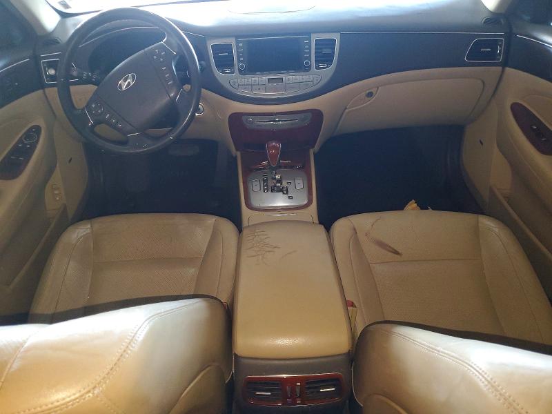 2012 Hyundai Genesis VIN KMHGC4DD1CU196761 COPART salvage auction — FRONT END, Salvage Title, sold $475 on 2026-07-29 (photo 8)