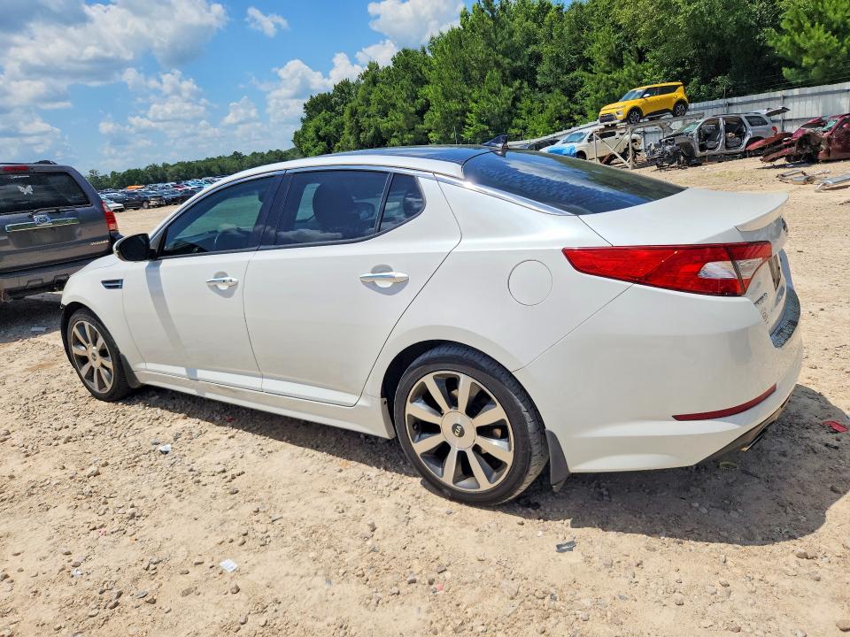 2012 Kia Optima VIN 5XXGR4A65CG065749 COPART salvage auction — FRONT END, Fl - Cert Of Title Slvg Rebuildable, sold $725 on 2026-07-10 (photo 2)
