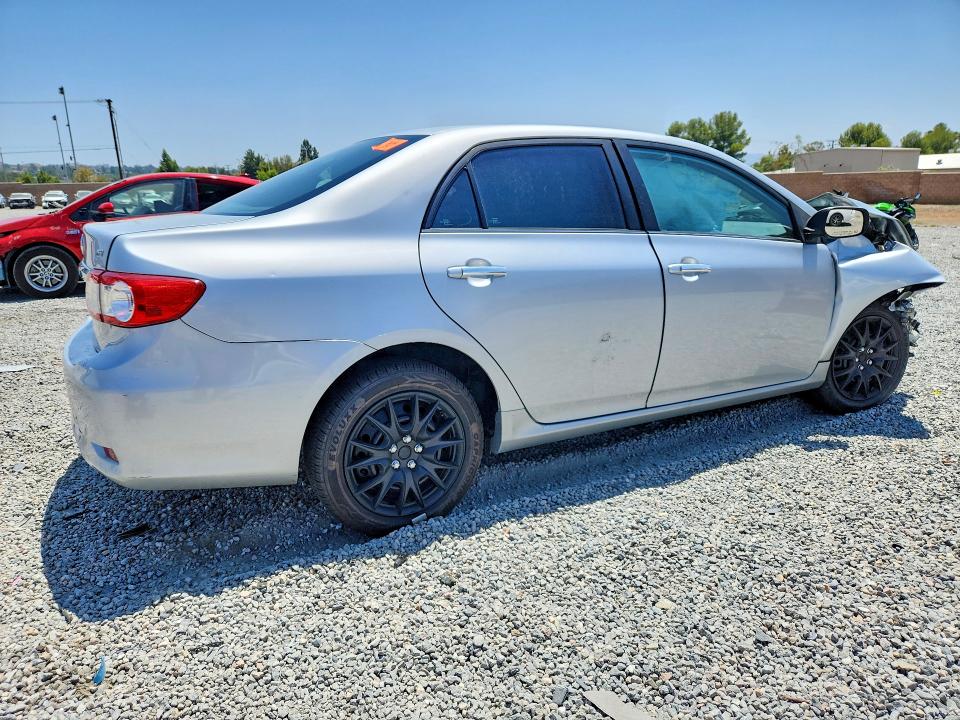 2013 Toyota Corolla VIN 5YFBU4EE3DP151595 COPART salvage auction — FRONT END, Ca - Salvage Certificate, sold $600 on 2026-07-22 (photo 3)