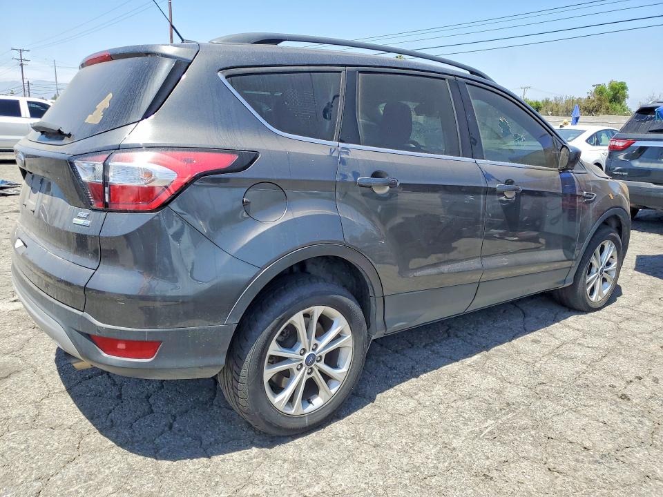 2018 Ford Escape VIN 1FMCU9GD8JUC13427 COPART salvage auction — FRONT END, Ca - Dis/Dlr/Exp Only Clean Title (P), sold $1,600 on 2026-07-03 (photo 3)