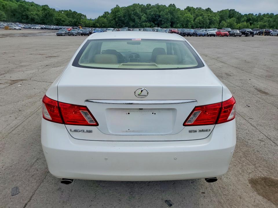 2008 Lexus Es 350 VIN JTHBJ46G182258558 COPART salvage auction — SIDE, PA - CERTIFICATE OF SALVAGE, sold $775 on 2026-07-02 (photo 6)