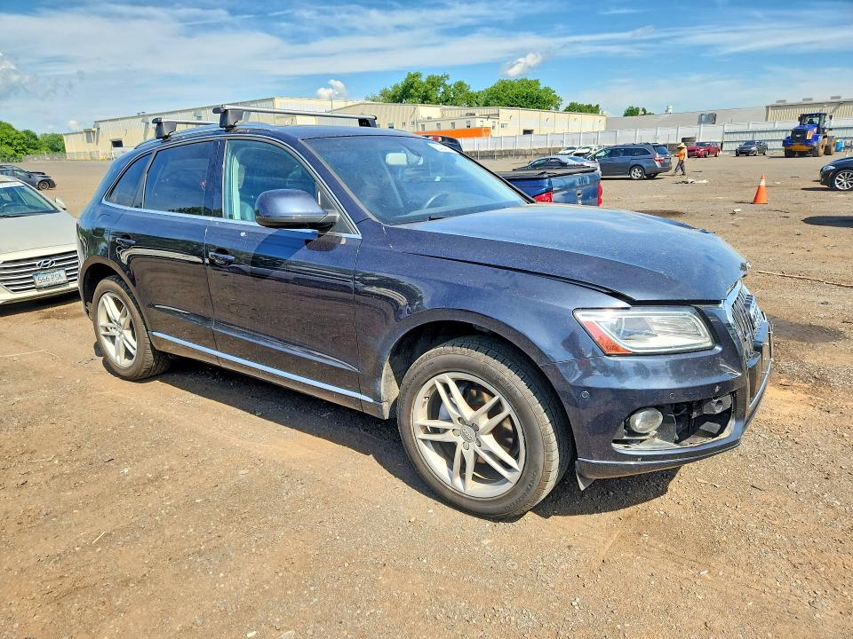 2013 Audi Q5 VIN WA1LFAFP8DA095052 COPART salvage auction — FRONT END, Ct - Cert Of Title-Salvage, sold $1,100 on 2026-07-17 (photo 4)