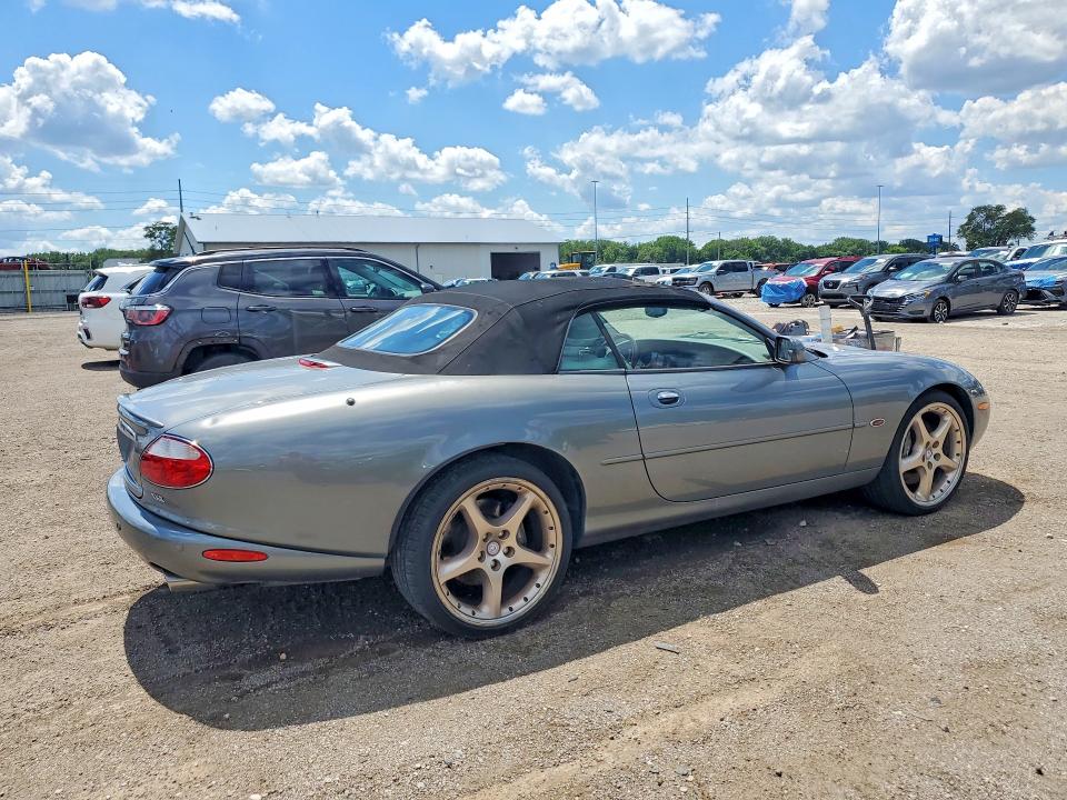 2002 Jaguar Xkr VIN SAJDA42B92PA26065 COPART salvage auction — HAIL, Ia - Cert Of Title-Salvage Title, sold $2,400 on 2026-07-31 (photo 3)