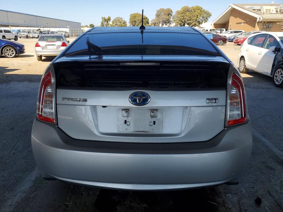 2015 Toyota Prius VIN JTDKN3DU1F0455599 COPART salvage auction — FRONT END, CA - SALVAGE CERTIFICATE, sold $30 on 2026-07-28 (photo 6)