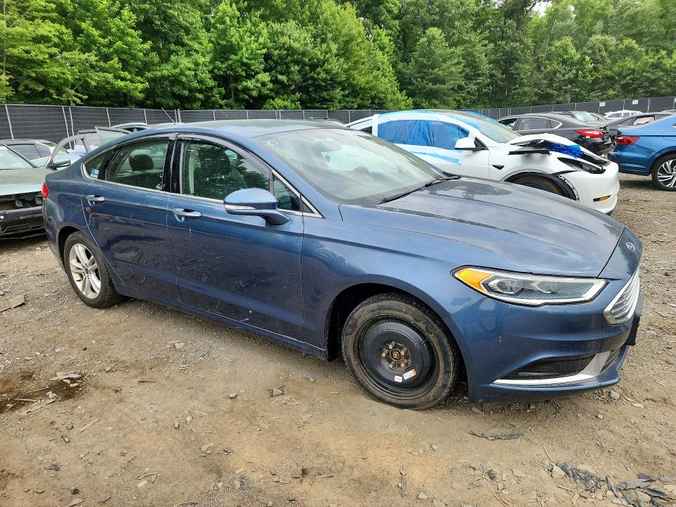 2018 Ford Fusion VIN 3FA6P0HD0JR189186 COPART salvage auction — MINOR DENT/SCRATCHES, Ct - Certificate Of Title (P), sold $1,250 on 2026-07-31 (photo 4)